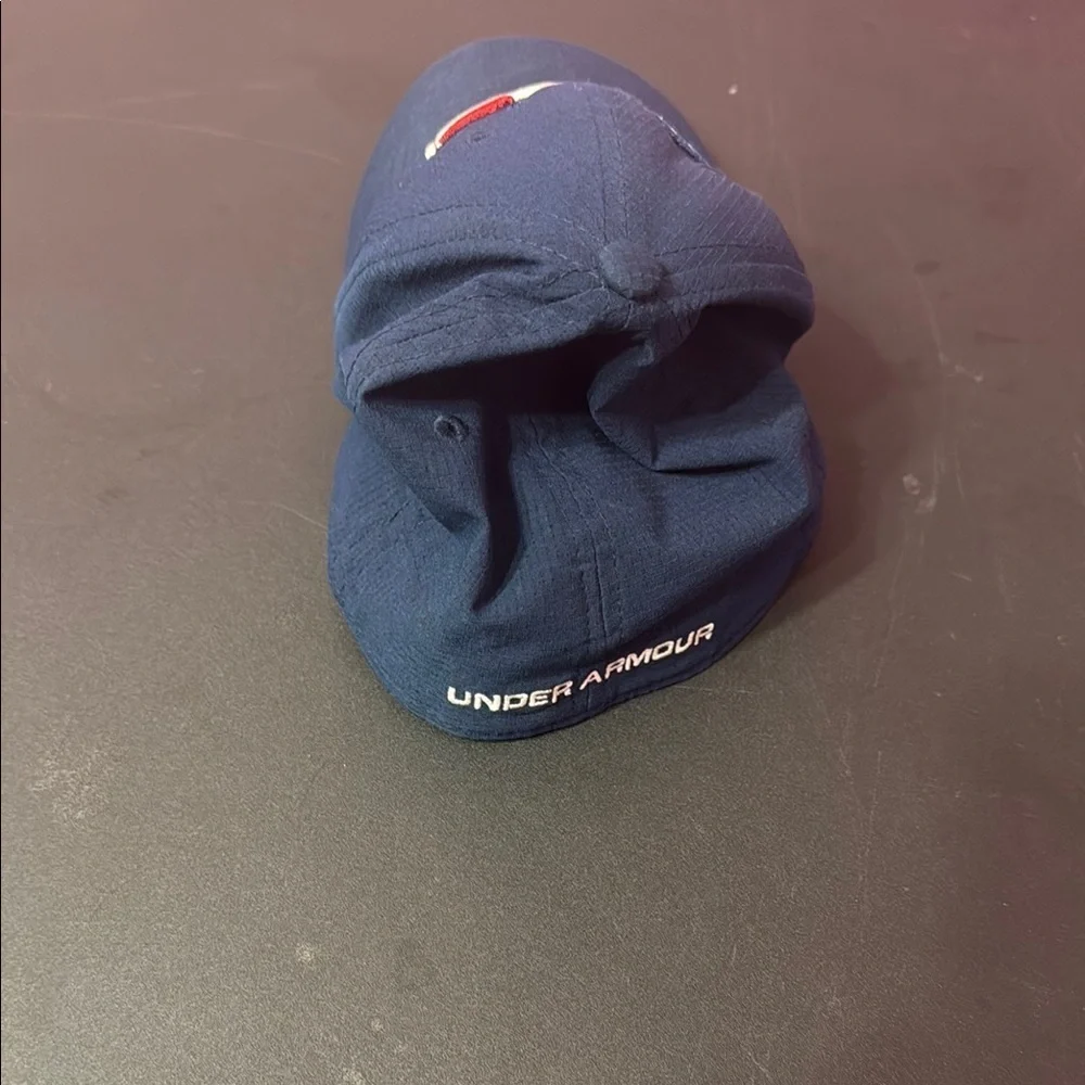 Under Armour Blue and Red Hat with Patriotic Design